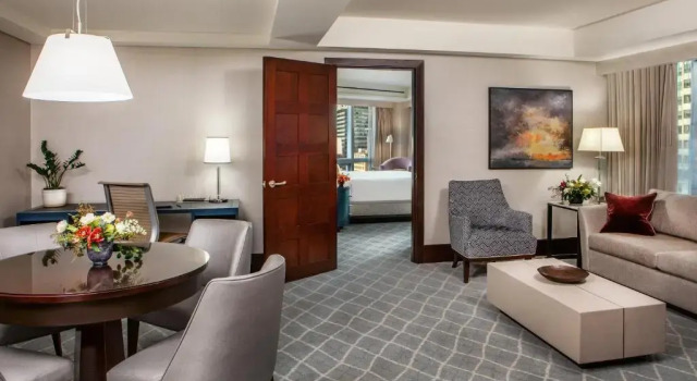 Четырёхместный люкс c 1 комнатой InterContinental Boston by IHG