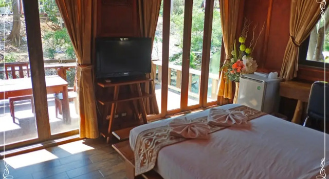 Бунгало с балконом Khaoyai Kirithantip Resort