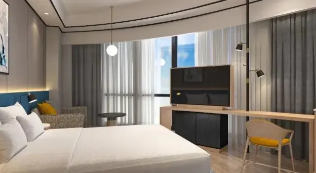 Четырёхместный номер Deluxe Hilton Garden Inn Xiamen TongAn