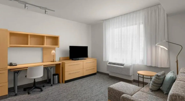 Двухместный люкс c 1 комнатой TownePlace Suites by Marriott Denver Airport at Gateway Park