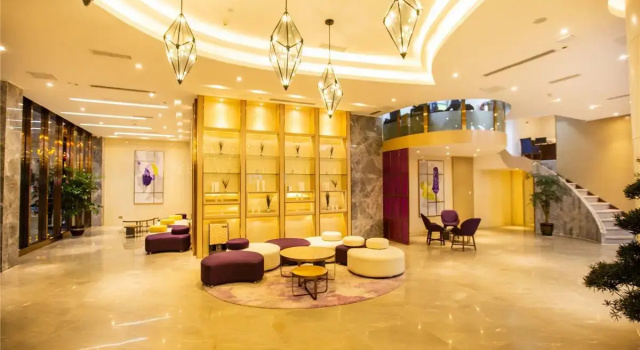 Lavande Hotels Jiangyou Monument, Book Hotel Hoteller i Jiangyou med parkering, Parkering