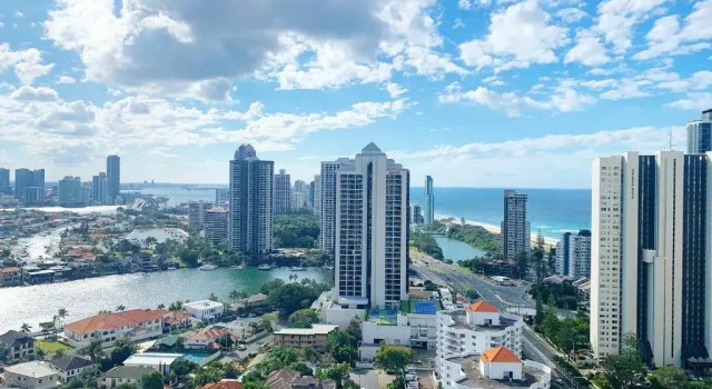 Апартаменты с 2 комнатами с видом на океан Ruby Gold Coast by CLLIX