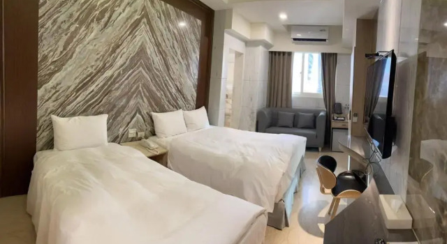 Четырёхместный семейный номер Standard Hiyes Hotel Taichung