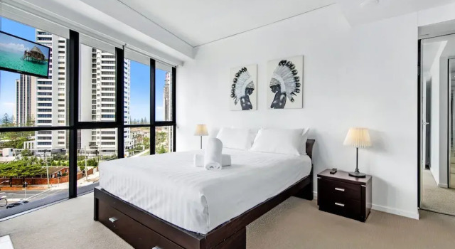 Sierra Grand Broadbeach Private 2 Bedroom, Забронировать Апартаменты/квартира Бродбич Голд-Кост, рядом с Broadbeach North Tram Station