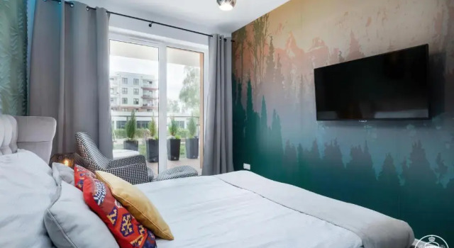 Апартаменты Deluxe c 1 комнатой Park Design - Apartments M&M