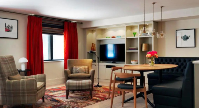Апартаменты Deluxe с 2 комнатами Cheval Knightsbridge