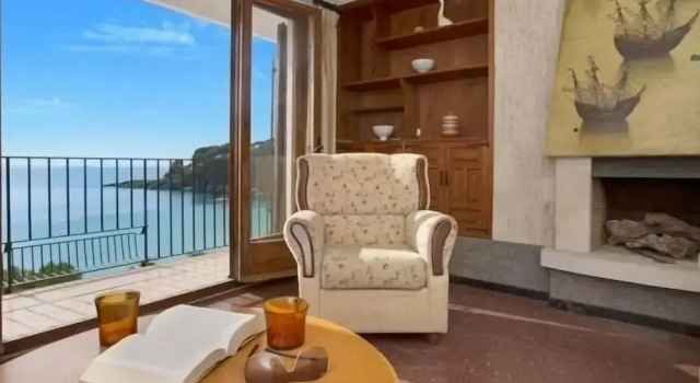 Апартаменты с 2 комнатами с балконом и с видом на море Apartamento Pruneda