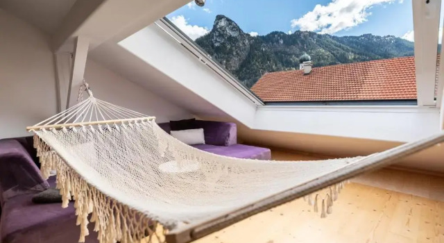 Апартаменты с видом на горы Ammergau Lodge