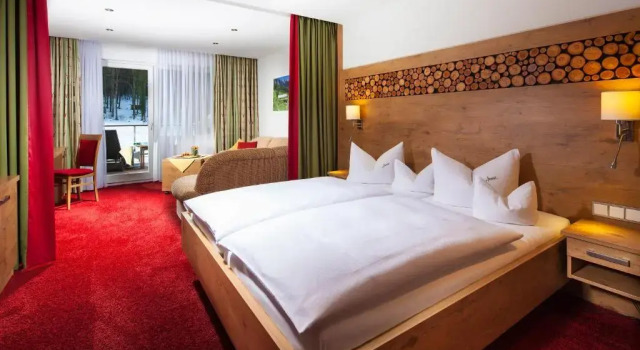 Двухместный номер Deluxe Alm- & Wellnesshotel Alpenhof