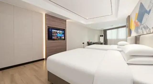 Люкс Deluxe Jiangmen Park Lane Yiju Hotel (Wuyi University Wanyuan)