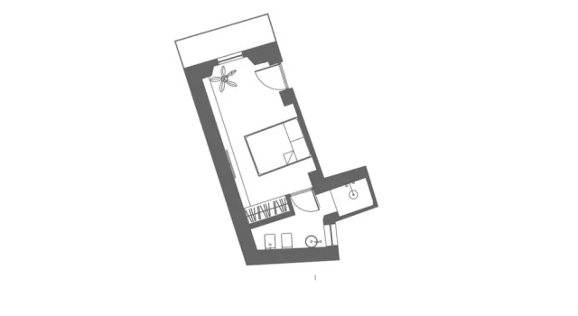 Двухместный номер Deluxe с балконом Della Spiga Suites by Brera Apartments