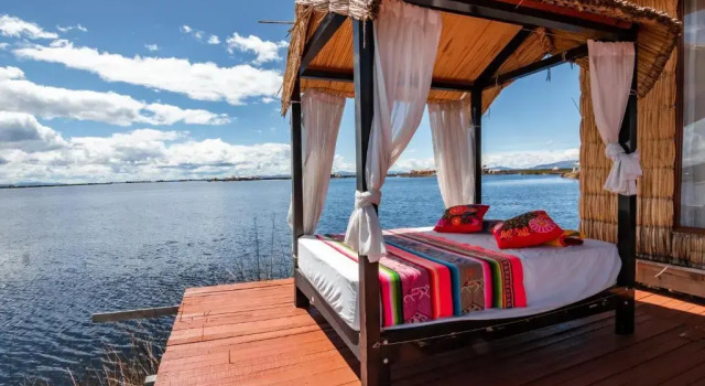 Двухместный люкс Deluxe Uros Titicaca Uta Lodge