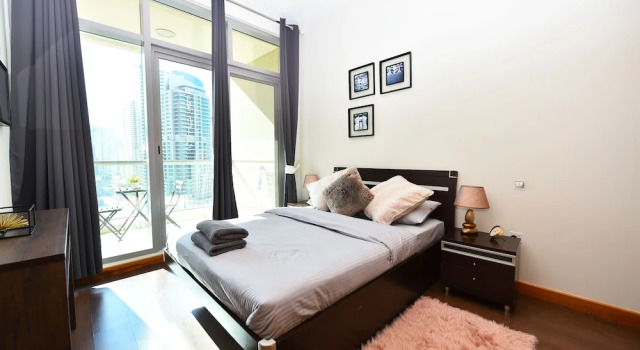 Апартаменты BBL - Stylish 1BR with balcony in Marina