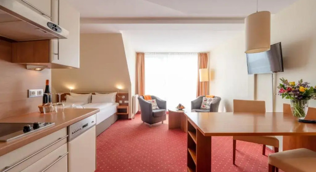 Двухместные апартаменты c 1 комнатой Hotel Atlantic Juist