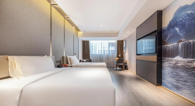 Двухместный номер Standard Atour Hotel Kunming Jiantou Building Jingkai District