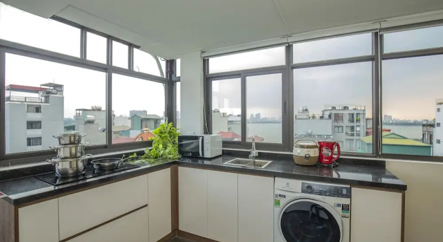 Двухместная студия с балконом и с видом на город Minasi Home- Westlake