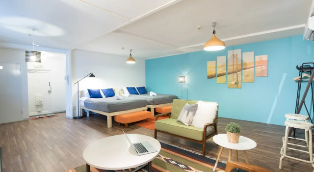 Номер Standard с 3 комнатами с балконом Namba Hara apartment