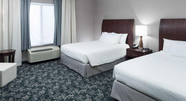 Четырёхместный номер Standard Hilton Garden Inn Detroit/Novi
