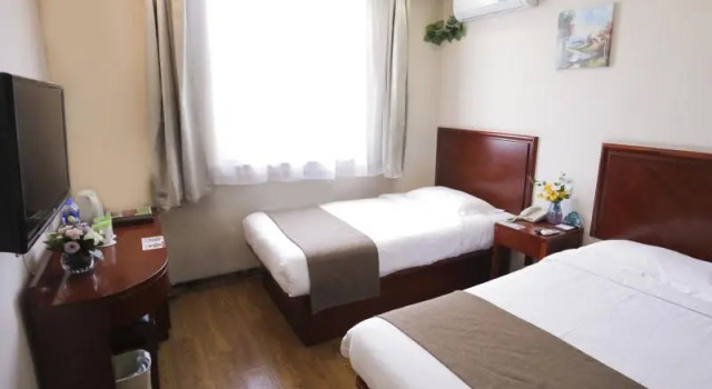 Двухместный номер Standard GreenTree Inn Baoding Sanfeng Road Agricultural University Shell Hotel
