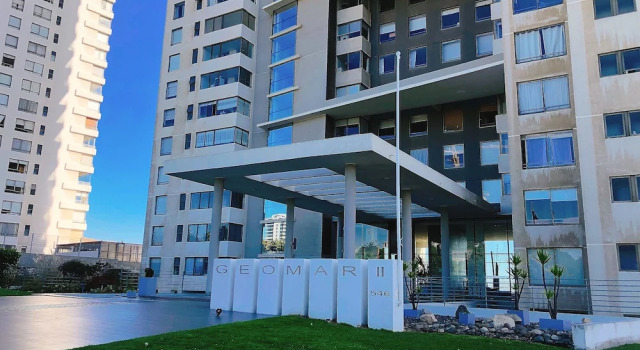 Apartamento 101 Geomar II Vista, Rezerwuj Apartament Hotele w Concón z parkingiem, Parking