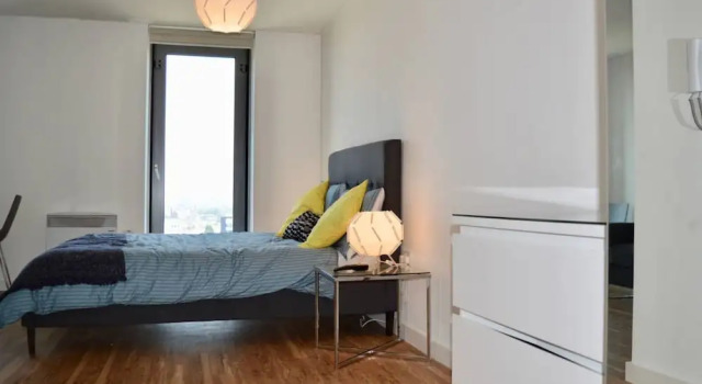 Modern Studio Apartment in Media City