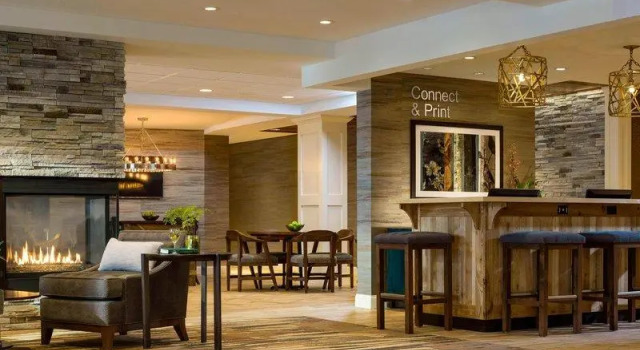 Кровать в общем номере Fairfield by Marriott Waterbury Stowe