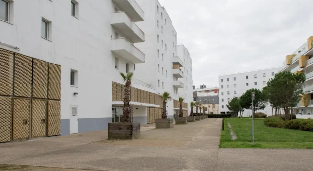Appartement en résidence avec vue sur mer, Забронировать Апартаменты/квартира Сен-Назер Loire-Atlantique, рядом с Торговый центр Ruban Blue