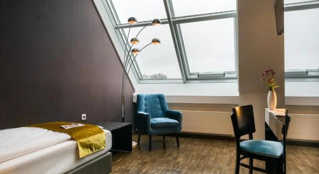 Одноместный номер Economy Garner Hotel Frankfurt - Palmengarten by IHG