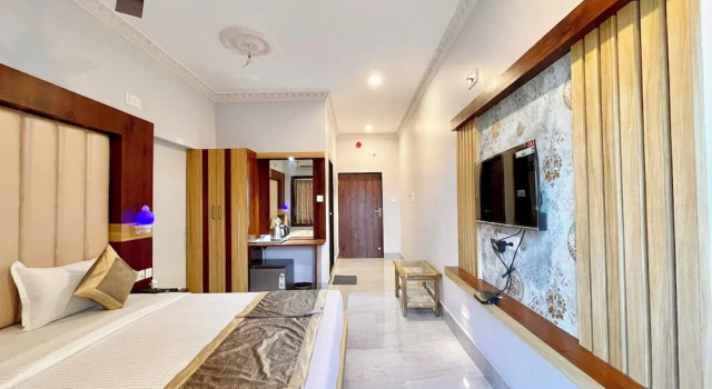 Номер Deluxe Hotel A One Lagoon - Puri near Sea Beach