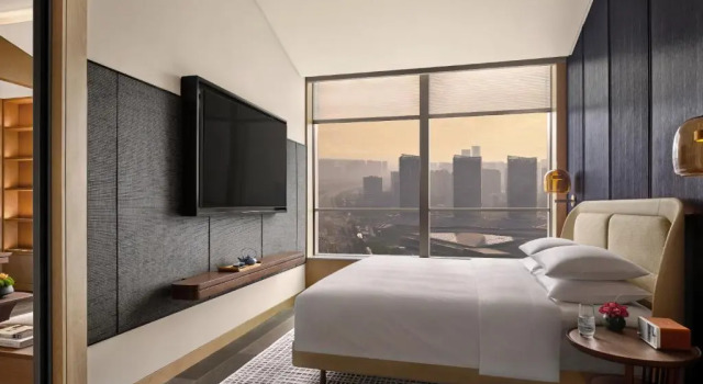 Люкс Deluxe с видом на реку Andaz Nanjing Hexi, By Hyatt