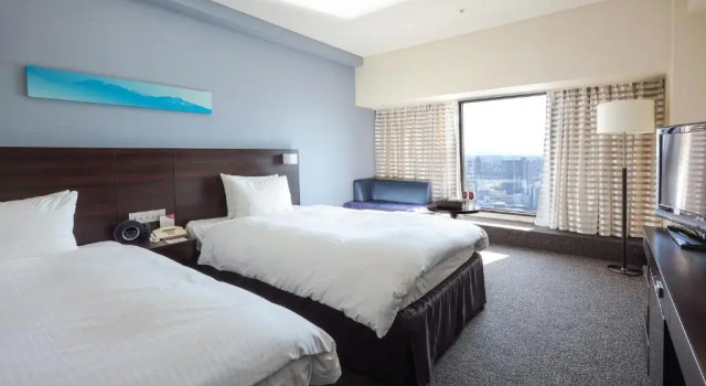 Двухместный номер Premier ANA Crowne Plaza Kumamoto New Sky by IHG