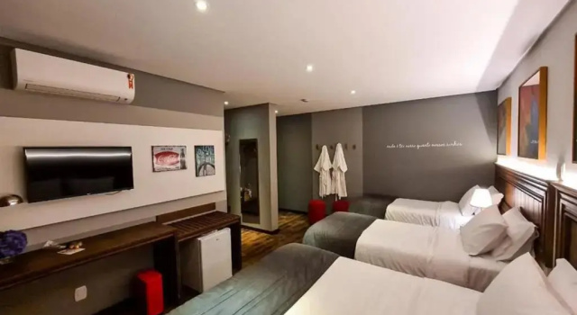 Четырёхместный номер Superior Flame Boutique Hotel by Unna