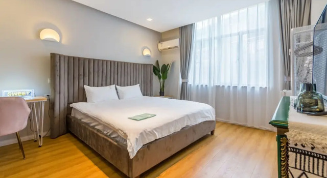 Двухместный номер Deluxe c 1 комнатой Shanghai Moxi Inn Huaihai Rd No.6 Branch