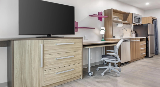 Двухместный люкс c 1 комнатой Home2 Suites By Hilton Danville