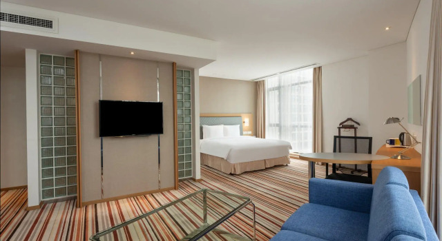 Номер Standard Holiday Inn Express Shanghai Jiading Industry Park by IHG