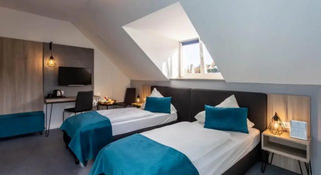 Двухместный номер Standard Villa Sachsenhof - Gästehaus nahe ACTINON für Business und Erholung