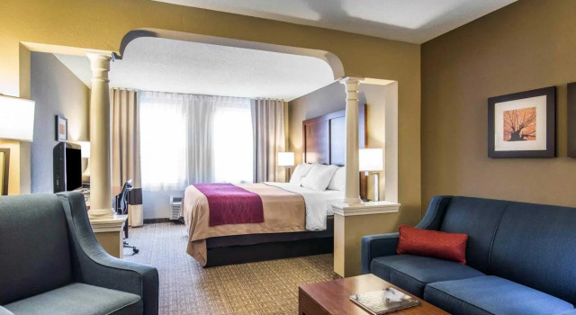 Люкс c 1 комнатой Comfort Inn & Suites North Conway