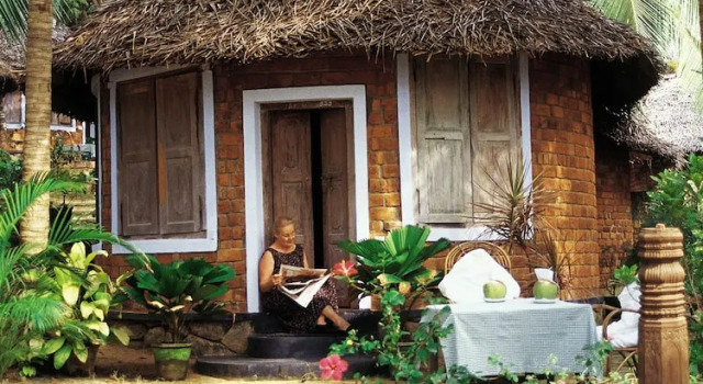 Двухместный коттедж Soma Manaltheeram Ayurveda BeachVillage