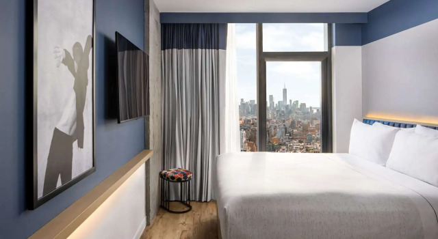 Двухместный номер Landmark City View Motto by Hilton New York City Chelsea