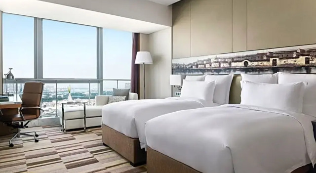 Номер Deluxe Langham Place Xiamen