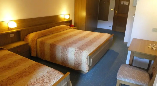 Трёхместный номер Standard с балконом Albergo Panorama