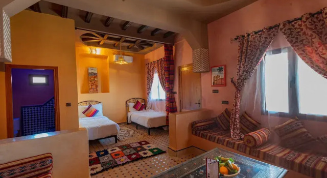 Люкс Superior с 2 комнатами Kasbah Hotel Ziz Palace Rissani