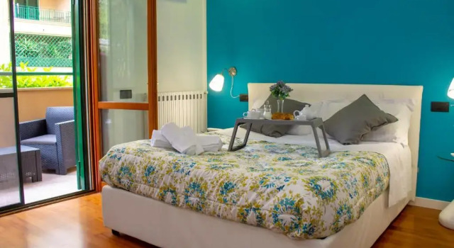 Двухместный номер Deluxe с балконом B&B Xenia Pompei