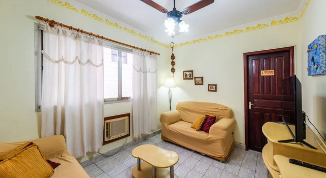 Apartamento a 550 m da Praia com Wi-fi e Garagem
