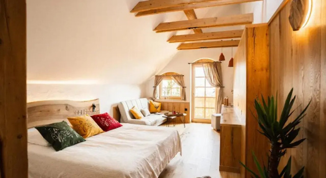 Двухместный номер Standard с балконом Tourist Farm Urška