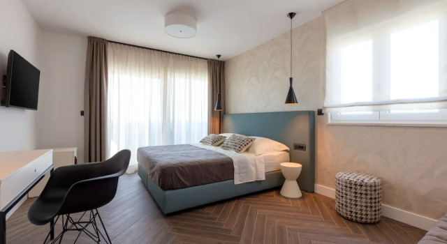 Двухместный номер Deluxe с балконом и с видом на море Luxury Villa Karla