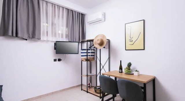 Трёхместный номер Economy Цокольный этаж Alcyone Studios and Apartments