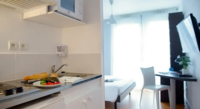 Студия Standard Comfort Aparthotel Besancon Hauts du Chazal