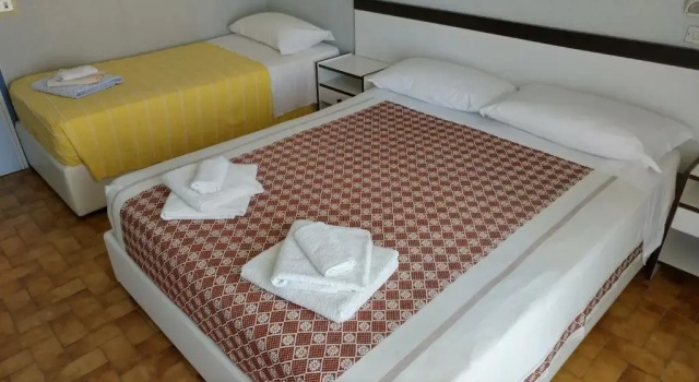 Трёхместный номер Deluxe с видом на море Hotel Biagini
