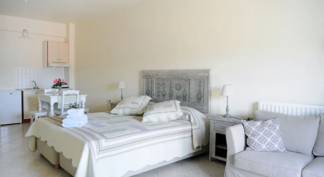 Студия с балконом и с видом на море Triantafilia Guesthouse
